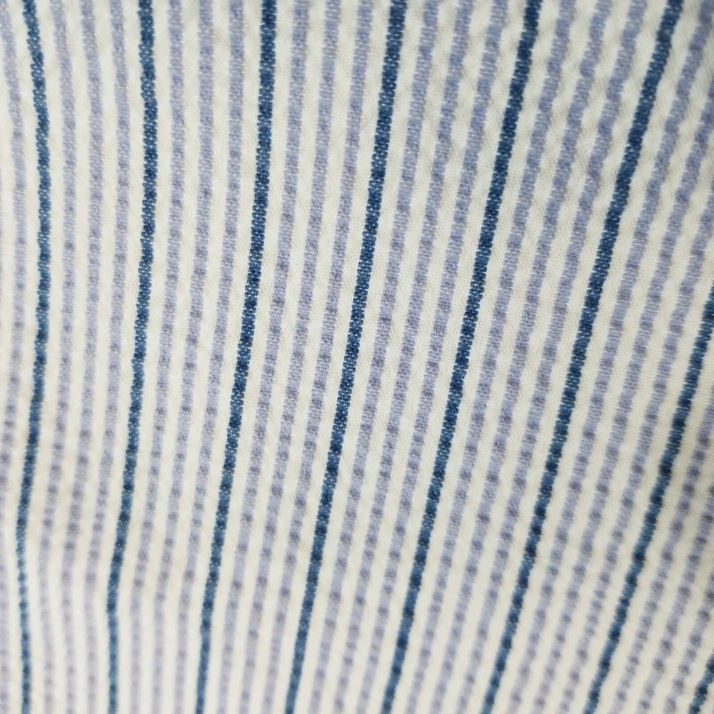 Peter Millar shorts men's 38x8 seersucker cotton blue stripe preppy retro luxury
